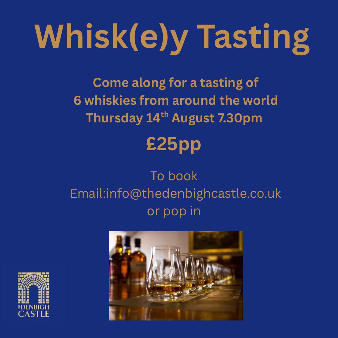Cheeky whisky tasting coming up in August - this will compare different whiskies from around the world. 
Always good fun and there will be some snacks too!