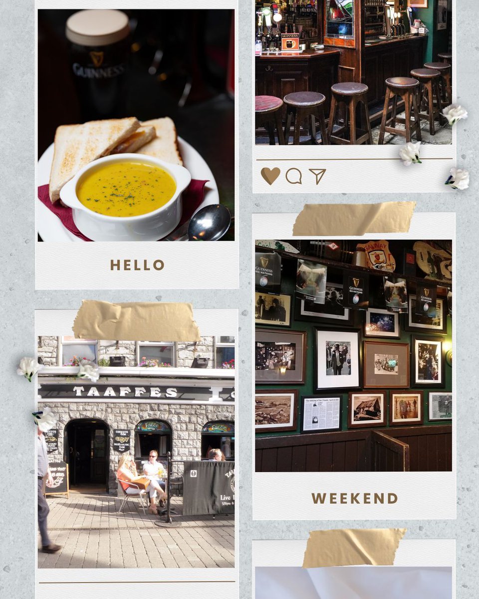 Happy weekend 🤩

Live music every day, twice a day 🕺🏼 

Trad session kicks off at 5.30 and our ballad band takes over from 9.30 🎶

10pm start on Friday and Saturday 🎸

#taaffesforthecraic