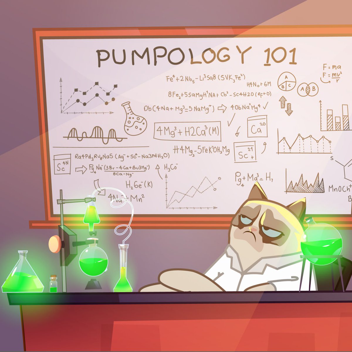 grumpycatcoin's tweet image. Let’s cook. $GRUMPY