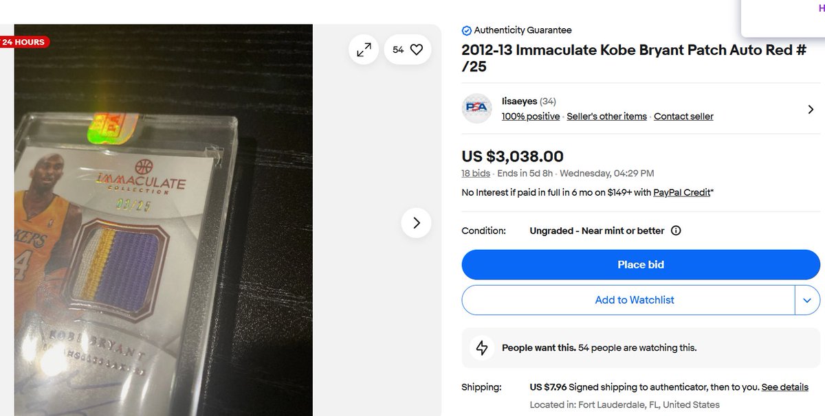 YoungKen156236's tweet image. fake kobe auto is selling on ebay
ebay.com/itm/3657343491…