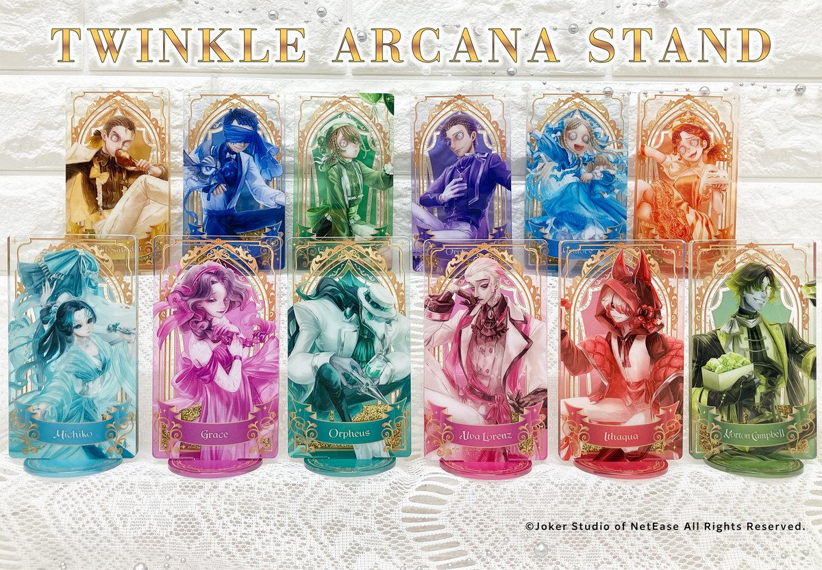 Ensky_Hobby's tweet image. 『Identity V 第五人格』
🍬Sweet World Story フェア in アニメイト🍬
商品写真&動画のご紹介です📸
TWINKLE ARCANA STAND
アクリルの中に入ったラメがキラキラと輝く豪華なアクリルスタンドです✨
フェアページはこちらから🔽
animate-onlineshop.jp/contents/fair_…
#第五人格
#IdentityV
#エンスカイ