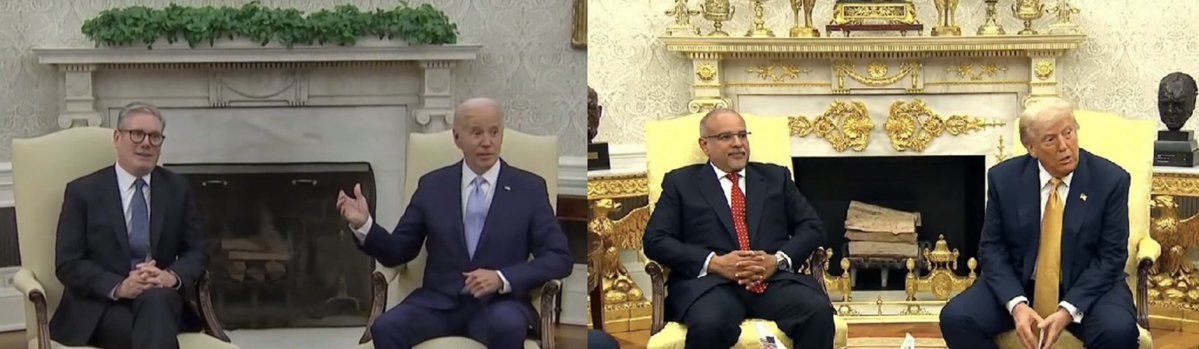 SundaeGrrl404's tweet image. Left: The West Wing. Right: The West Wing when you want to summon pharaohs.
