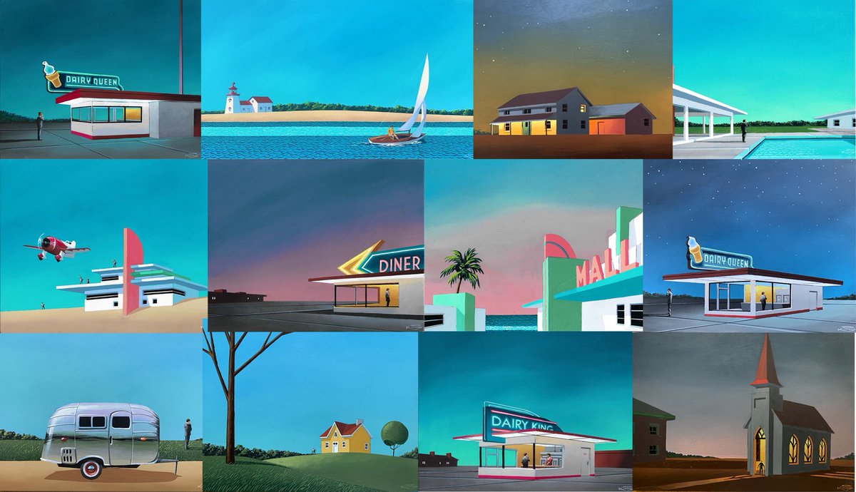 Tomorrow: Summer Art Show

12 new paintings available via online sale: AndrewKingArt.ca
