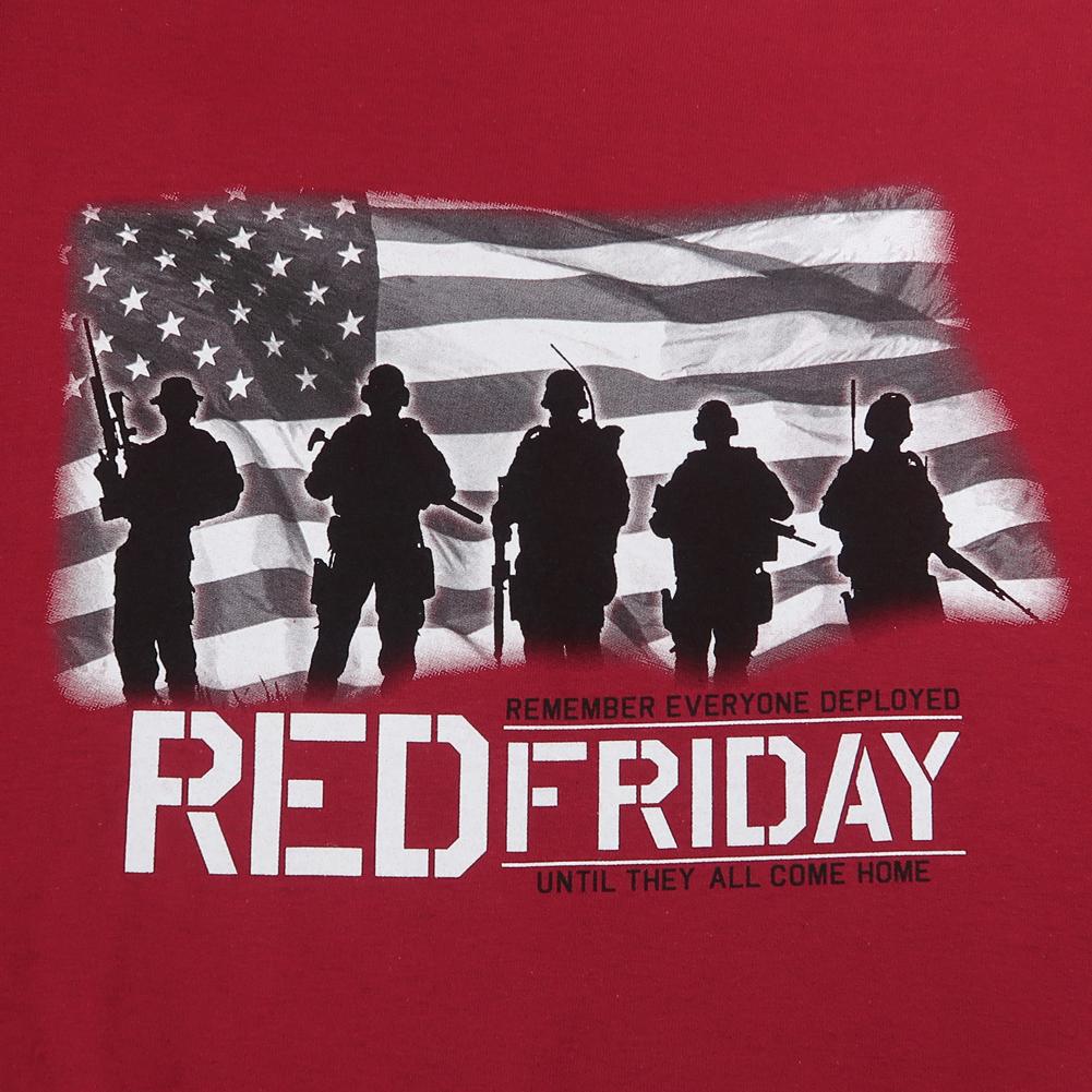 🇺🇸 RED Friday: Remember Everyone Deployed

This Friday, we wear red to show support for our brave service members who are deployed around the world. ❤️ Let’s take a moment to honor their courage, sacrifice, and unwavering commitment to our freedom.

#REDFriday #SupportOurTroops