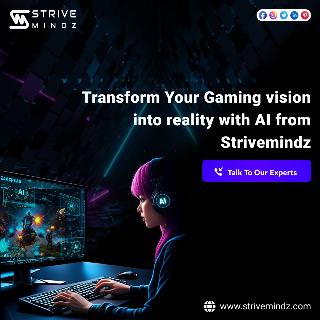 strivemindz's tweet image. 🎮 Transform Your Gaming Vision into Reality with AI from Strivemindz!

🤖 Smart NPCs
🎯 Real-time decisions
🎮 Adaptive gameplay
🔍 Predictive behavior

🚀 Let’s build next-gen gaming experiences together!
🌐 strivemindz.com

#AIGameDevelopment #AIinGaming #Strivemindz