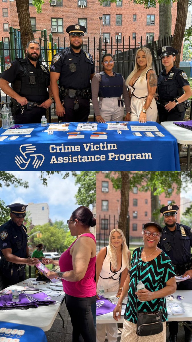 Excellent work by your 9th Pct Domestic Violence Unit! They collaborated with the 7th Pct Domestic Violence Unit and NYC Safe Horizon to conduct a joint outreach event, raising awareness and providing support to members of the community.