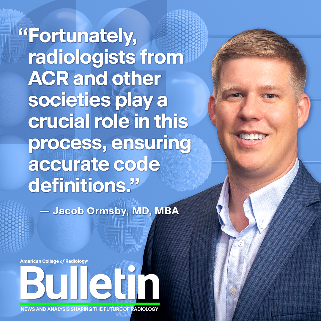 ACRBulletin's tweet image. Bundling has been a term that hasn't been viewed kindly within radiology. But there are ways to reducing negative effects of bundling, such as maintaining an AMA membership and engaging with the College regarding reimbursement issues. Join @OrmsbyMD and the #ACRBulletin as we…