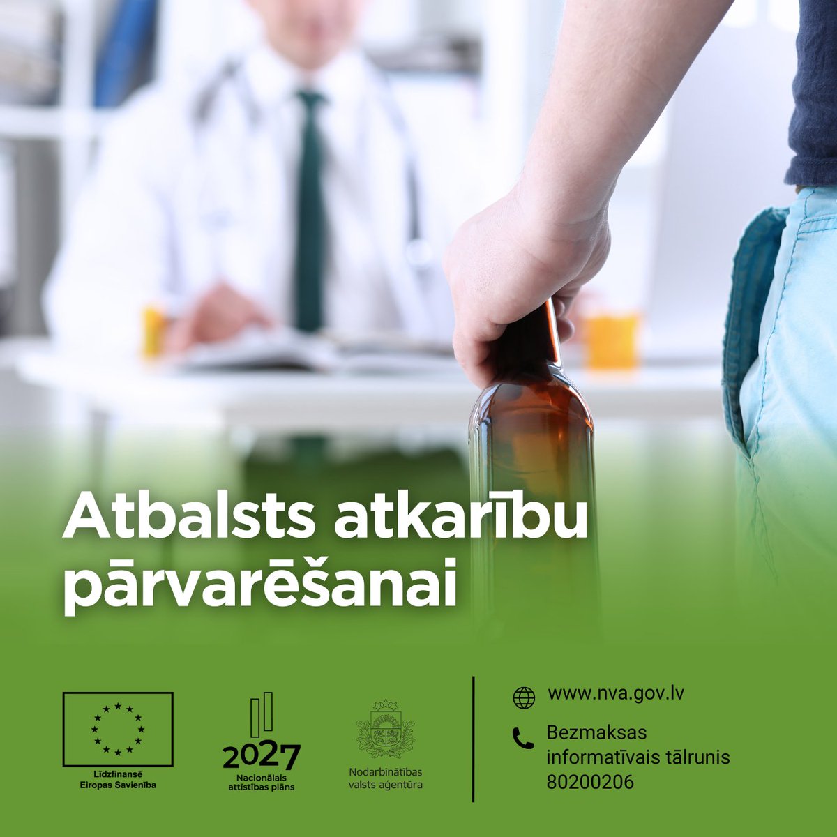 NVA Latvija (@nva_gov_lv) on Twitter photo Ja esi reģistrēts bezdarbnieks un Tev ir atkarības problēmas, piesakies NVA APMAKSĀTAM atbalstam atkarību pārvarēšanai: nva.gov.lv/lv/atbalsts-at…
<a href="/Lab_min/">Labklājības min</a> <a href="/reinisuzulnieks/">Reinis Uzulnieks</a>
#ESFondi #AtveselosanasFonds Ja esi reģistrēts bezdarbnieks un Tev ir atkarības problēmas, piesakies NVA APMAKSĀTAM atbalstam atkarību pārvarēšanai: nva.gov.lv/lv/atbalsts-at…
<a href="/Lab_min/">Labklājības min</a> <a href="/reinisuzulnieks/">Reinis Uzulnieks</a>
#ESFondi #AtveselosanasFonds