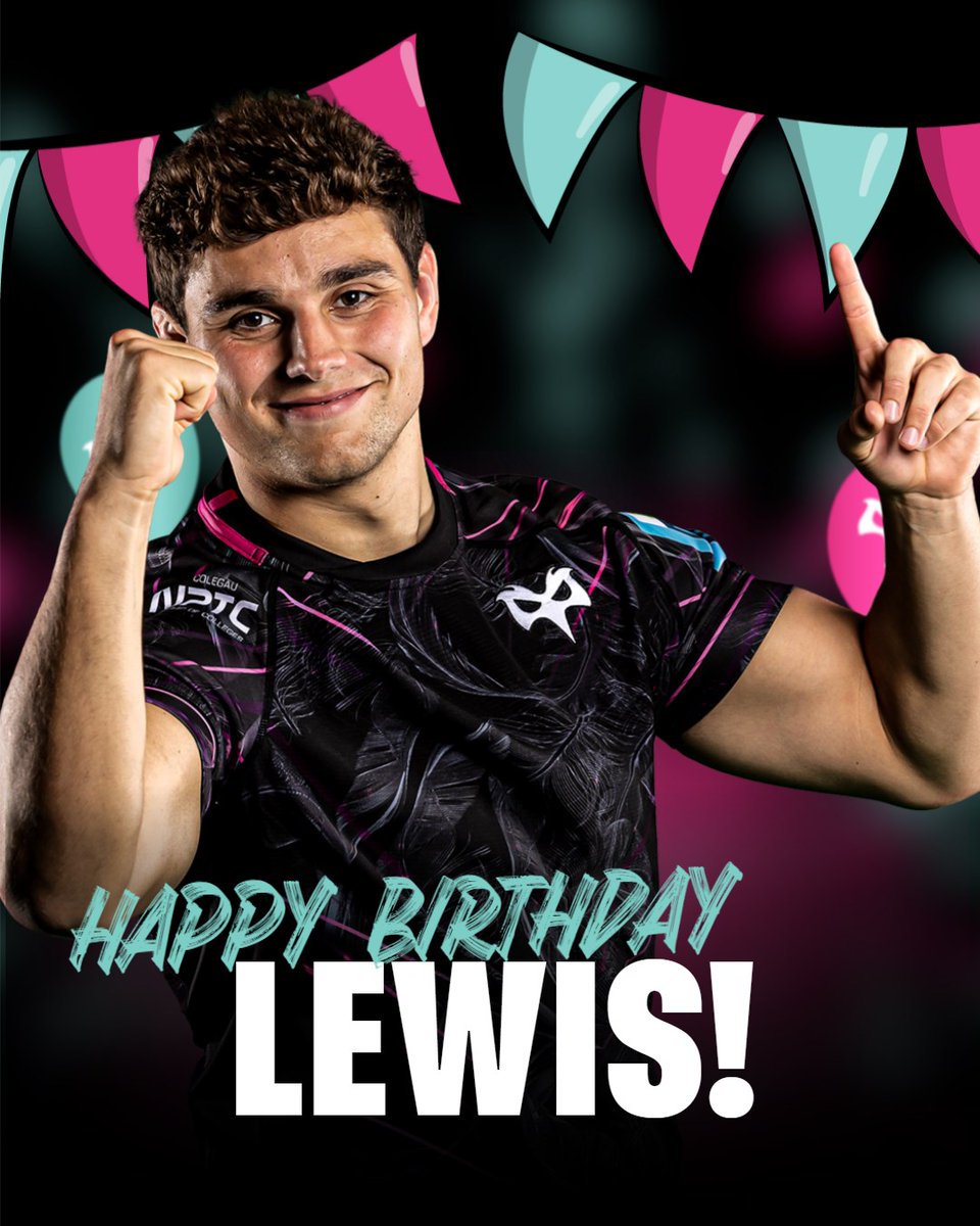 ospreys's tweet image. Join us in wishing Lewis Lloyd a Penblwydd Hapus 🎂
Have a good one, Lewis 🥳
#TogetherAsOne