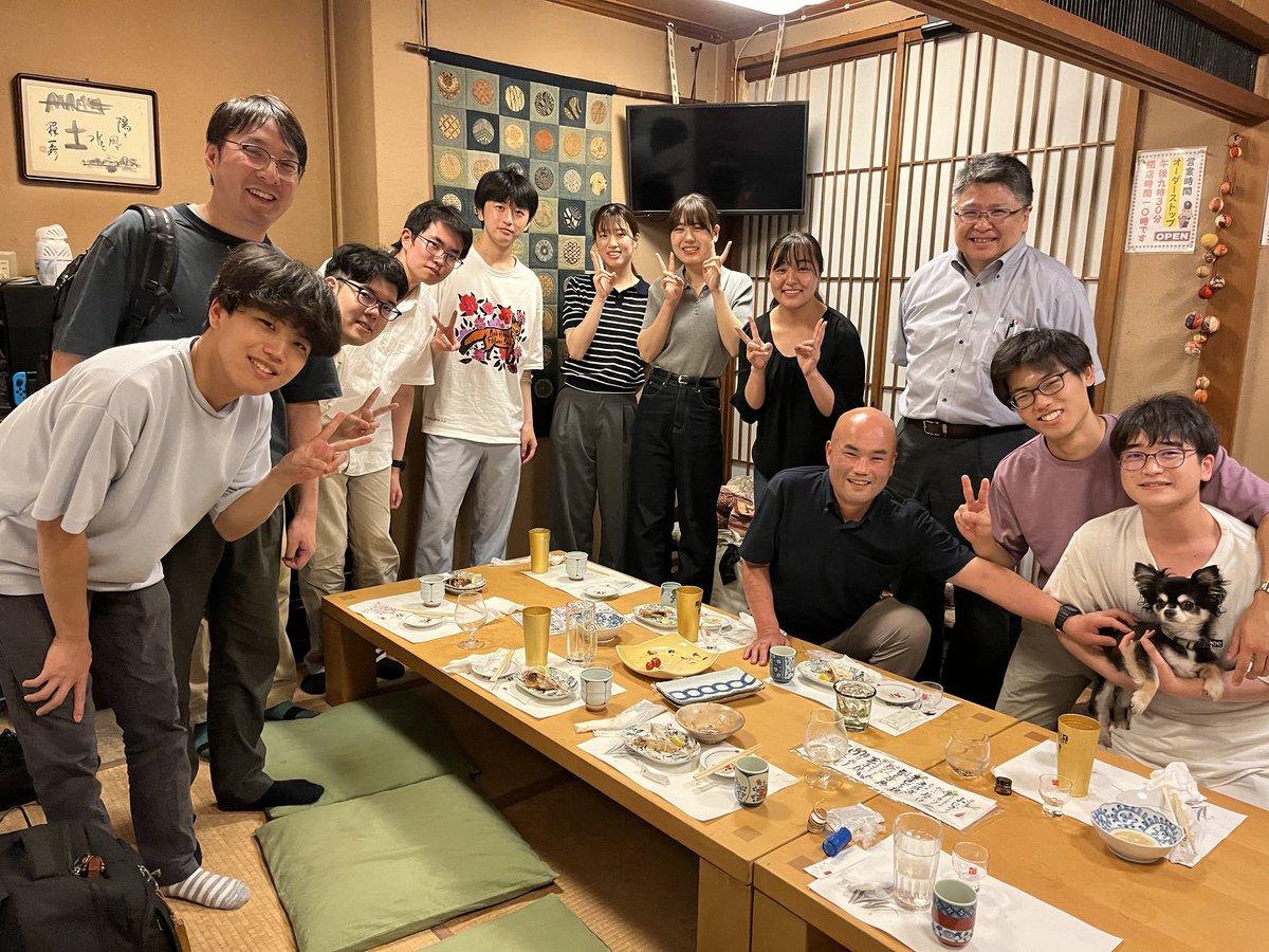 tomohiroagou (@tomohiroagou) on Twitter photo 相生の、おばんざい はる にて、院試の慰労会。受験した4名全員合格しました。 相生の、おばんざい はる にて、院試の慰労会。受験した4名全員合格しました。