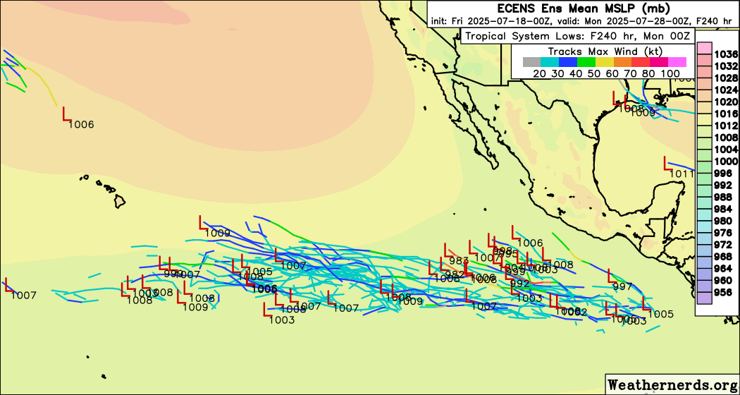 AndyHazelton's tweet image. Models continue to advertise a low-end chance for a spin-up in the Atlantic MDR as a Kelvin Wave moves in. Perhaps an ITCZ spin-up. Likely wouldn't last very long due to hostile conditions. Also a slight chance of another 93L-like system in the Gulf or something off a front in…
