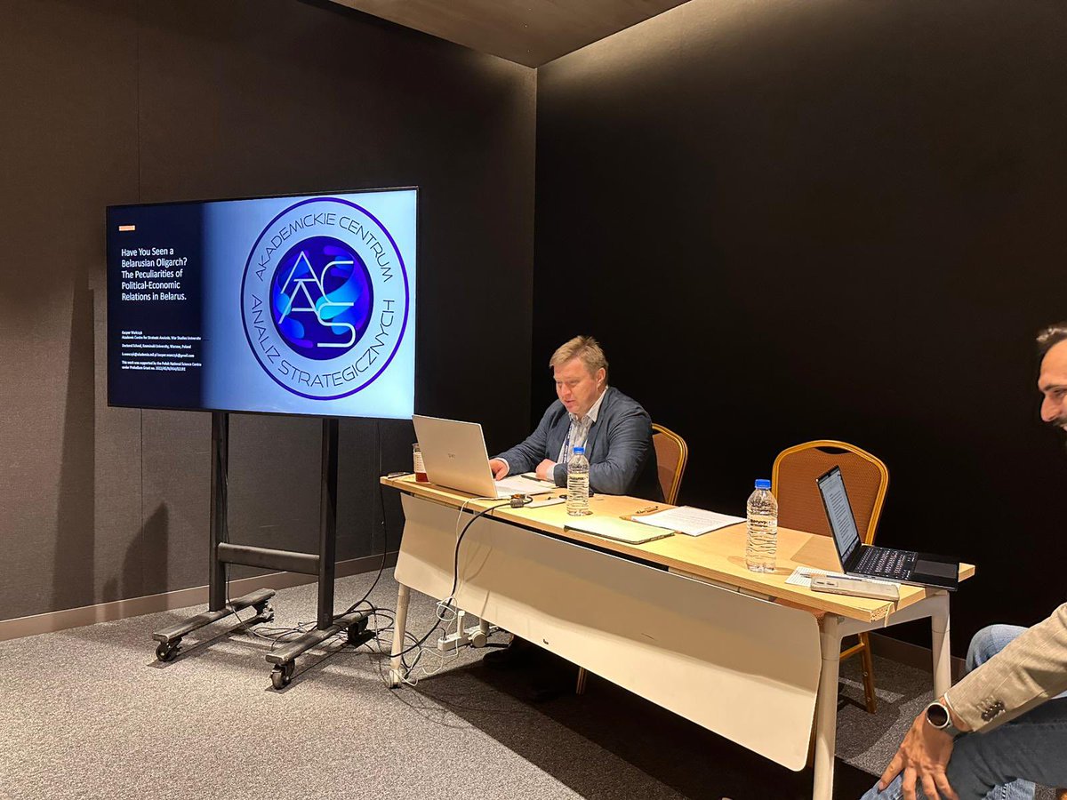 kacperen's tweet photo. Back from @IPSA Congress in Seoul. At a panel „Belarus 2020–2025: The Electoral Cycle of Transition from the Dictatorship of Spin to the Dictatorship of Fear” I was asking “Have You Seen a Belarusian Oligarch?”. #ACAS #Belarus #economy @maxim_rust @saifullayeu https://t.co/FJs4bpaMpZ