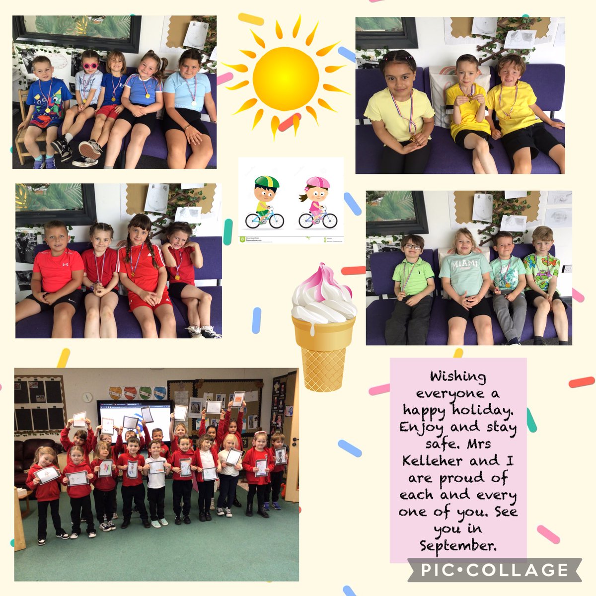 Maes Y Morfa (@ysgolmym) on Twitter photo Goodbye from year 1. See you in September. Goodbye from year 1. See you in September.