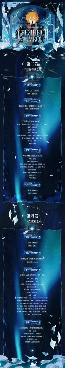 erdff720's tweet image. 【达达利亚2025生日会-预约启动】
❄️稿件预约请见b23.tv/gxsgNfJ
达达利亚2025生日会
诚邀您拨冗翻开亘古的月光与风雪,观看属于「公子」的传说与日常、温暖与荣光
宣传图绘制:晏骨
设计:AR
#タルタリヤ #Childe
#タルタリヤ生誕祭2025
#原神