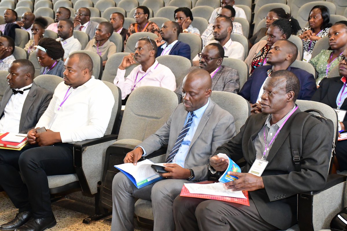 MaKCEES's tweet image. Dr. Marjorie S.K Batiibwe, Ag. Dean, School of Education & Head, Department of Science, Technical & Vocational Educational challenged school leaders to champion CBC adoption in schools. She reaffirmed @MaKCEES's support thru pedagogy training to advance Uganda's education system.