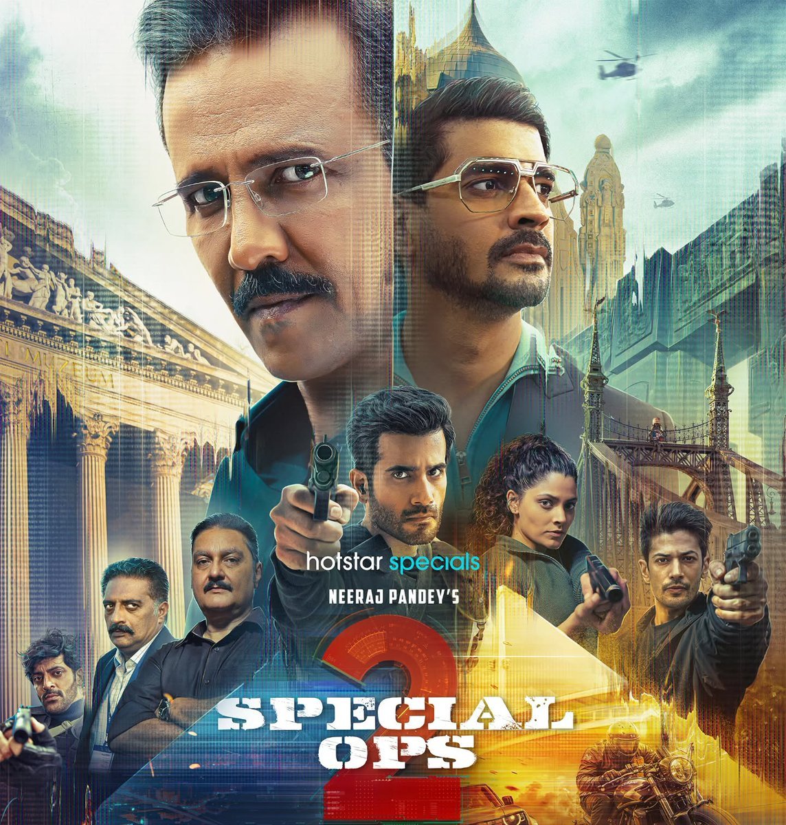 NeerajCNBC's tweet image. Spl Ops-2 देखते हुए आप चाय बना सकते हैं, छोटे-मोटे काम निपटा सकते है, कुछ मिस नहीं होगा, अपने फिलम वाले जब कई सीजन वाली सीरीज बनाते हैं तो स्टोरी धीरे-धीरे कमजोर होने लगती है, कमजोर स्टोरी को स्टंट के सहारे चलने की कोशिश की गई है, सभी ने औसत एक्टिंग की है, के के मेनन भी टाइप्ड…