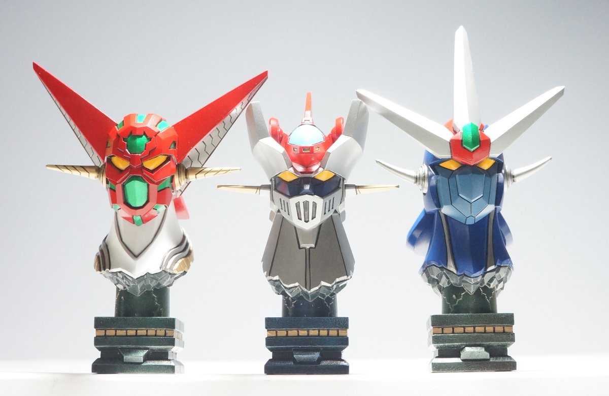 top_fuchi's tweet image. 塗装見本できたよ~!!
いつも通りすごくカッコイイ!!
マジンガーZEST、アナザー真ゲッター1、ゲッター號
未塗装レジンキャストキット
価格 各3,500円
よろしくお願いいたしま~す!!
ワンフェス ブース番号 3-17-17
#WF2025S