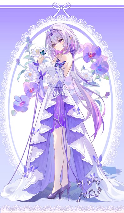 今天是美丽的遐蝶花嫁~
#崩坏星穹铁道 #崩壊スターレイル #遐蝶 #キャストリス #HonkaiStarRail 