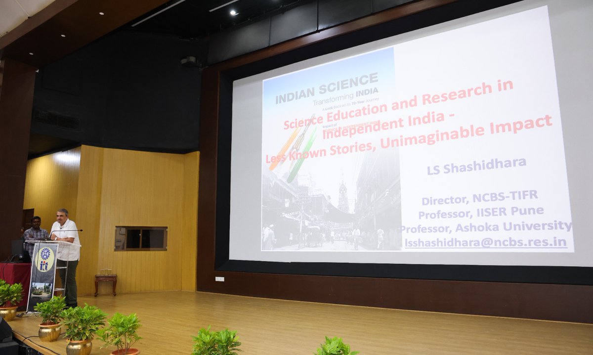 csiriict's tweet image. CSIR-IICT hosted Prof. L.S. Shashidhara, Director of the @NCBS_Bangalore for a talk titled "Science Education and Research in Independent India: Less Known Stories, Unimaginable Impact" today.
@CSIR_IND @DrNKalaiselvi @CSIR_NIScPR @AcSIR_India