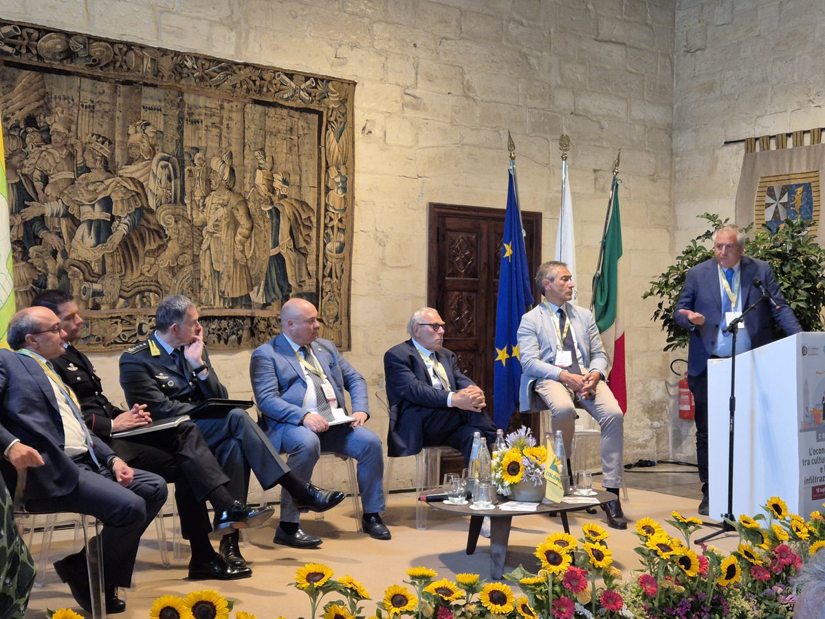 "L'#Economia leccese tra cultura della #legalità e lotta alle infiltrazioni malavitose" - #18luglio2025 
II #panel: l'importanza della legalità e del rispetto delle regole. #focus sulle minacce per il patrimonio #agroalimentare e le azioni di contrasto nella provincia di #Lecce