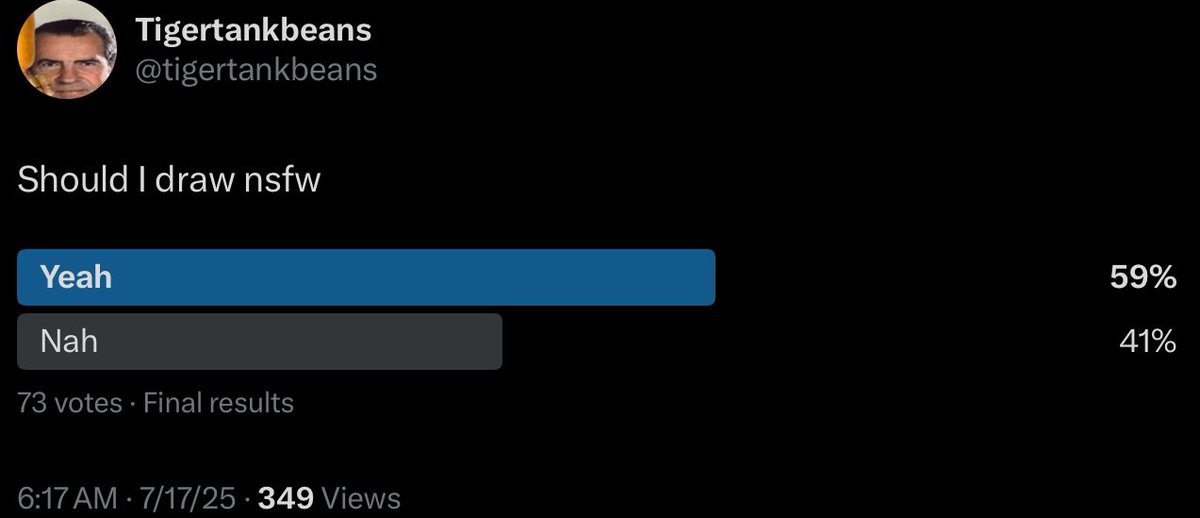 tigertankbeans's tweet image. Oh no