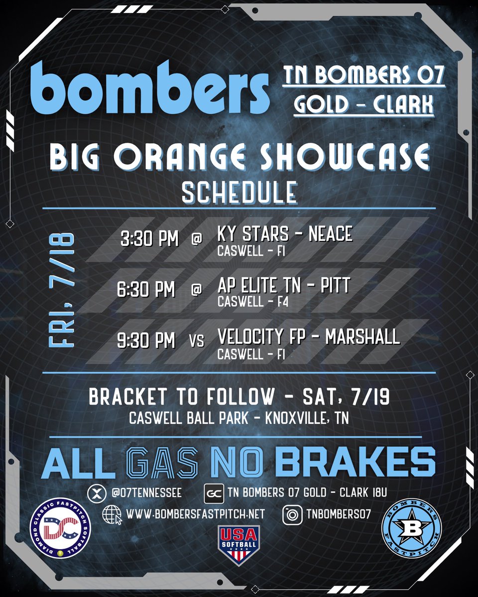 Tennessee Bombers 07 Gold-Clark tweet media