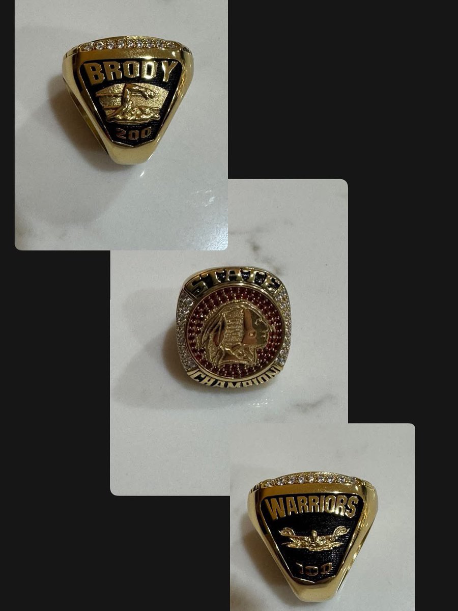 State Champion swimmer Brody Singley finally got his new hardware 🥳🏊