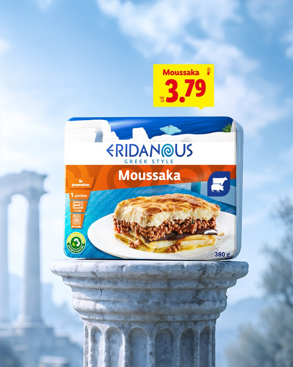 lidlespana's tweet image. Este plato tiene su GRECIA.