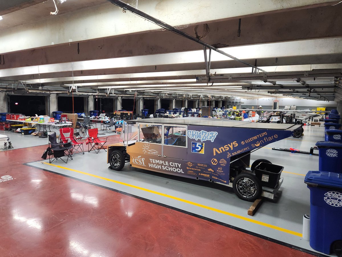 We've been at Texas Motor Speedway all morning for the solar car challenge!

The best high school STEM students in the country are here to race their solar cars. Most miles over four days wins!

Tune in to <a href="/wfaa/">WFAA</a>+ to learn more about this unique competition! #Iamup