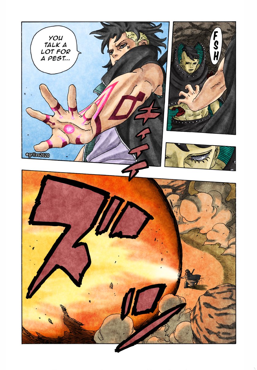 griizo2020's tweet image. 🎨

#BORUTO #kawaki #BorutoTwoBlueVortexCh24