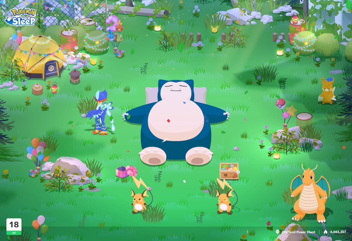 moosedham's tweet photo. the squad 🔥 #PokemonSleep2nd! #PokemonSleep https://t.co/orrSfo8NJj
