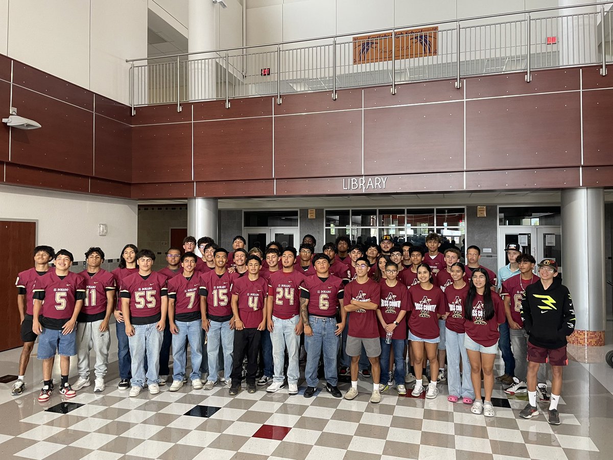 Aztecs Football (@eldo_fb) on Twitter photo From Conquering The Grueling Challenges Of Aztec Maker Week To Volunteering At The SISD Uniform Swap In Order To Help Our Community, Our Men Do What’s Necessary To Win The Day! #BLEADGOLD 🏆 <a href="/EDAztecs_HS/">Venessa Betancourt</a> <a href="/SocorroISD/">Socorro ISD</a> From Conquering The Grueling Challenges Of Aztec Maker Week To Volunteering At The SISD Uniform Swap In Order To Help Our Community, Our Men Do What’s Necessary To Win The Day! #BLEADGOLD 🏆 <a href="/EDAztecs_HS/">Venessa Betancourt</a> <a href="/SocorroISD/">Socorro ISD</a>