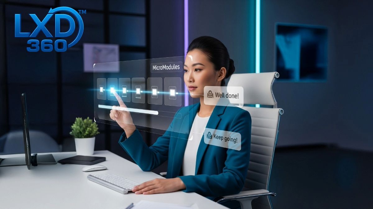 Lxd360Llc's tweet image. Micromodules. Spaced learning. Real feedback. We don’t do information dumps. We do learning that works. #LXD360 #Microlearning #FeedbackDesign #LXDCommunity#HRTech #CorporateTraining #InstructionalDesign