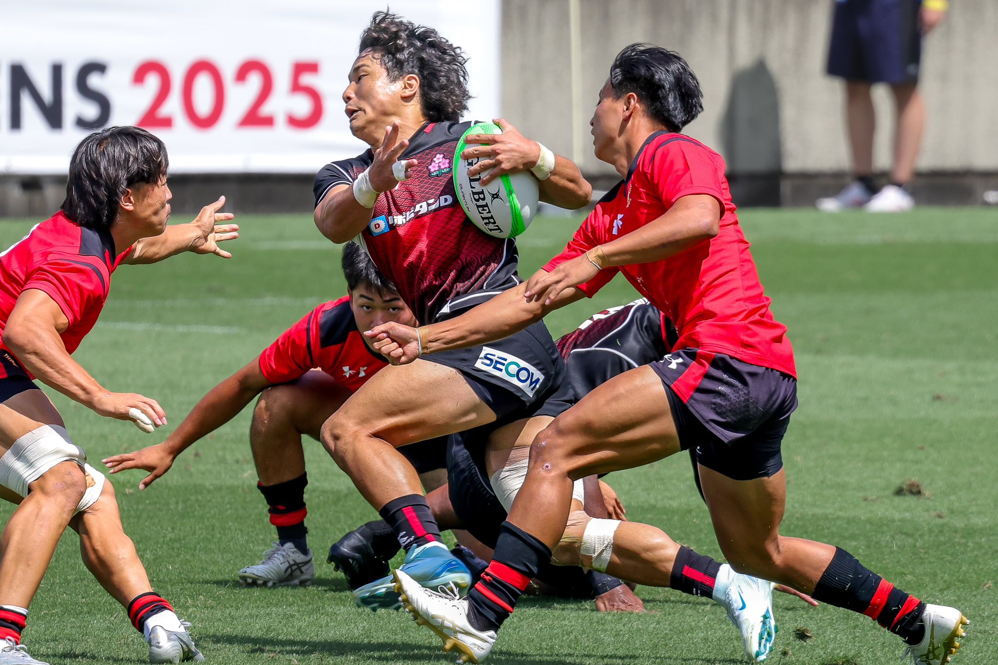 帝京大学 ピステ下 非売品】帝京大学ラグビー部 アンダーアーマーピステ - ウェア最新