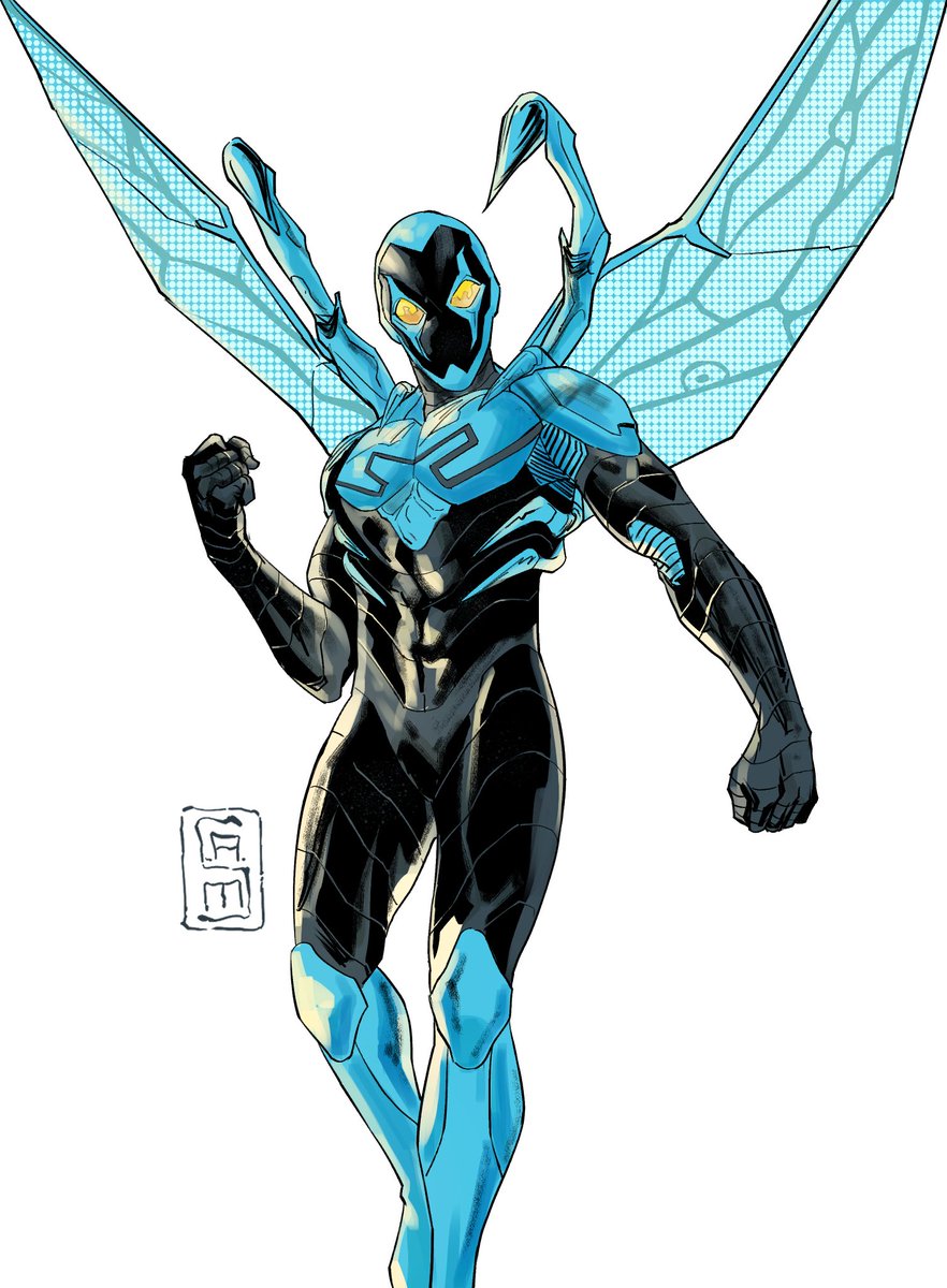 ElianaWayne07's tweet photo. I got art commission of 3rd Blue Beetle, Jaime Reyes. Concept inspired by Dan moras work.
Artist- @ngapete19

Please do not use or repost. But can save freely.
#BlueBeetle #JaimeReyes #dccomics https://t.co/TBDo1DaMsi