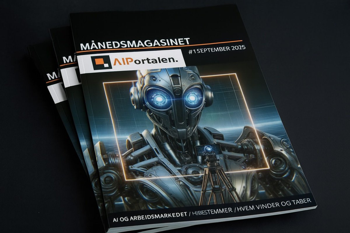AiPortalen's tweet image. AI Portalen bliver månedsmagasin! Vi går på ferie – men kommer stærkt tilbage 1. september med første udgave af vores nye format: Ét magasin om måneden, Kritisk journalistik om AI og samfund og Essays, data, interviews og perspektiv. 
#ai #journalistik #samfund #aipolitik