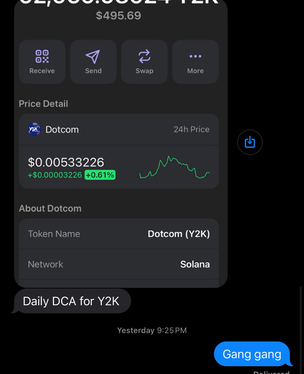 CRYPD0NUT's tweet image. One of my oldest childhood friends (met on the bus to middle school in the #Y2K era) has joined the renaissance.
#DCAY2K