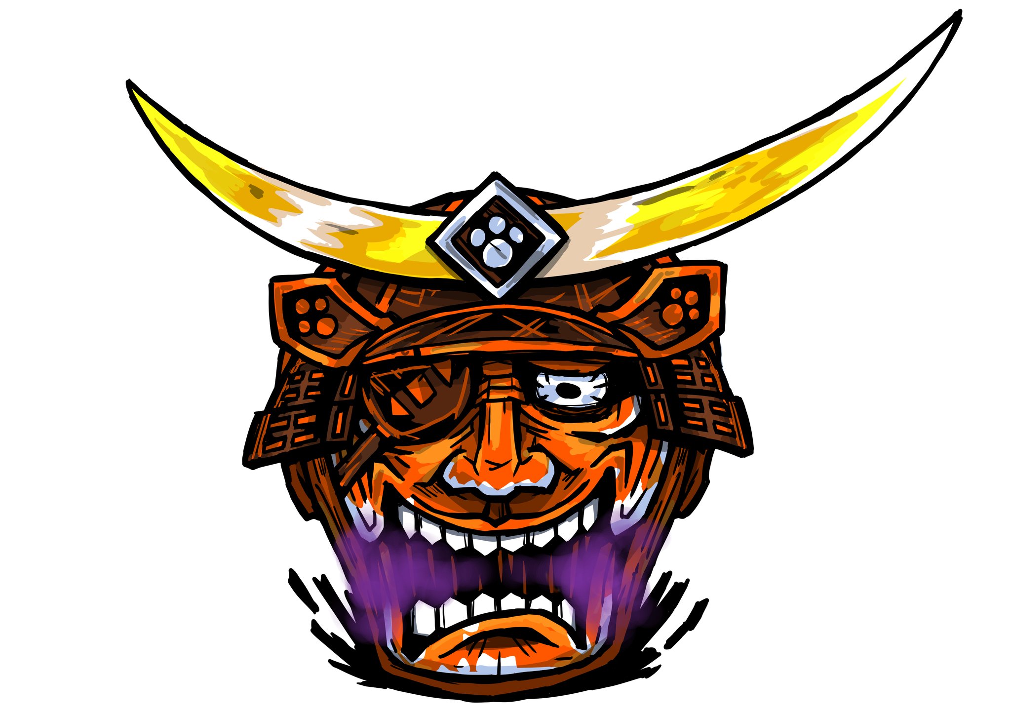 10000円→8000円❗️手作り額付き作品 title「晴れ晴れニャンコ