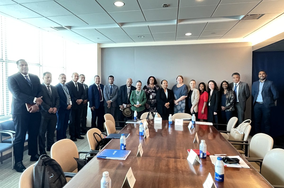 UN_Armida's tweet image. To leave no island behind, our monitoring & evaluation framework must be voluntary and based on existing systems.
Crucially, implementation of the Antigua and Barbuda Agenda for SIDS #ABAS must be fully resourced. Let’s make it happen! 🏝️