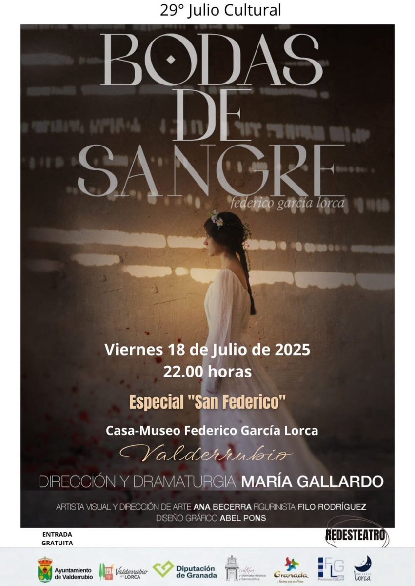GarciaLorcaFV's tweet image. Hoy es San Federico y esta noche tenéis esta maravilla en Valderrubio.