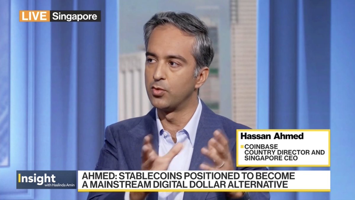 CoinbaseSG's tweet image. JUST IN: Crypto secures key wins in the US with GENIUS and CLARITY Acts during "crypto week."
Join @Hassan_NY, Country Director of @CoinbaseSG, on @BloombergTV as he unpacks what this means for global finance and Asia's crypto scene.
Watch here → youtube.com/watch?v=BRDbEH…