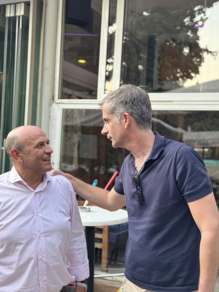 KBakoyannis's tweet image. Συζητώντας με τους κατοίκους στον Άγιο Σώστη για όσα τους απασχολούν. Τίποτα δεν με γεμίζει όσο η ανθρώπινη επαφή.