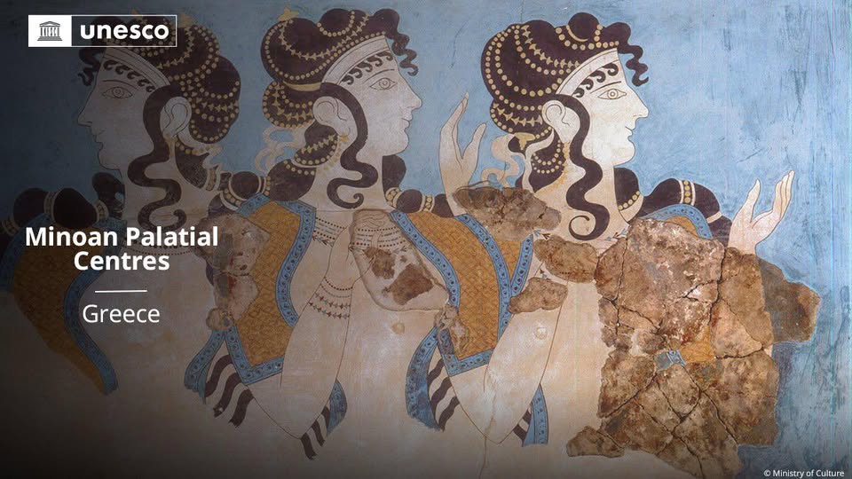📌 L'#UNESCO a inscrit les six palais minoens emblématiques de Crète- Zakros, Knossos, Phaistos, Malia, Zominthos et Kydonia- sur la liste du patrimoine mondial reconnaissant l’importance et le caractère unique de la civilisation minoenne.
Plus👇
facebook.com/GreceHebdo/pos…