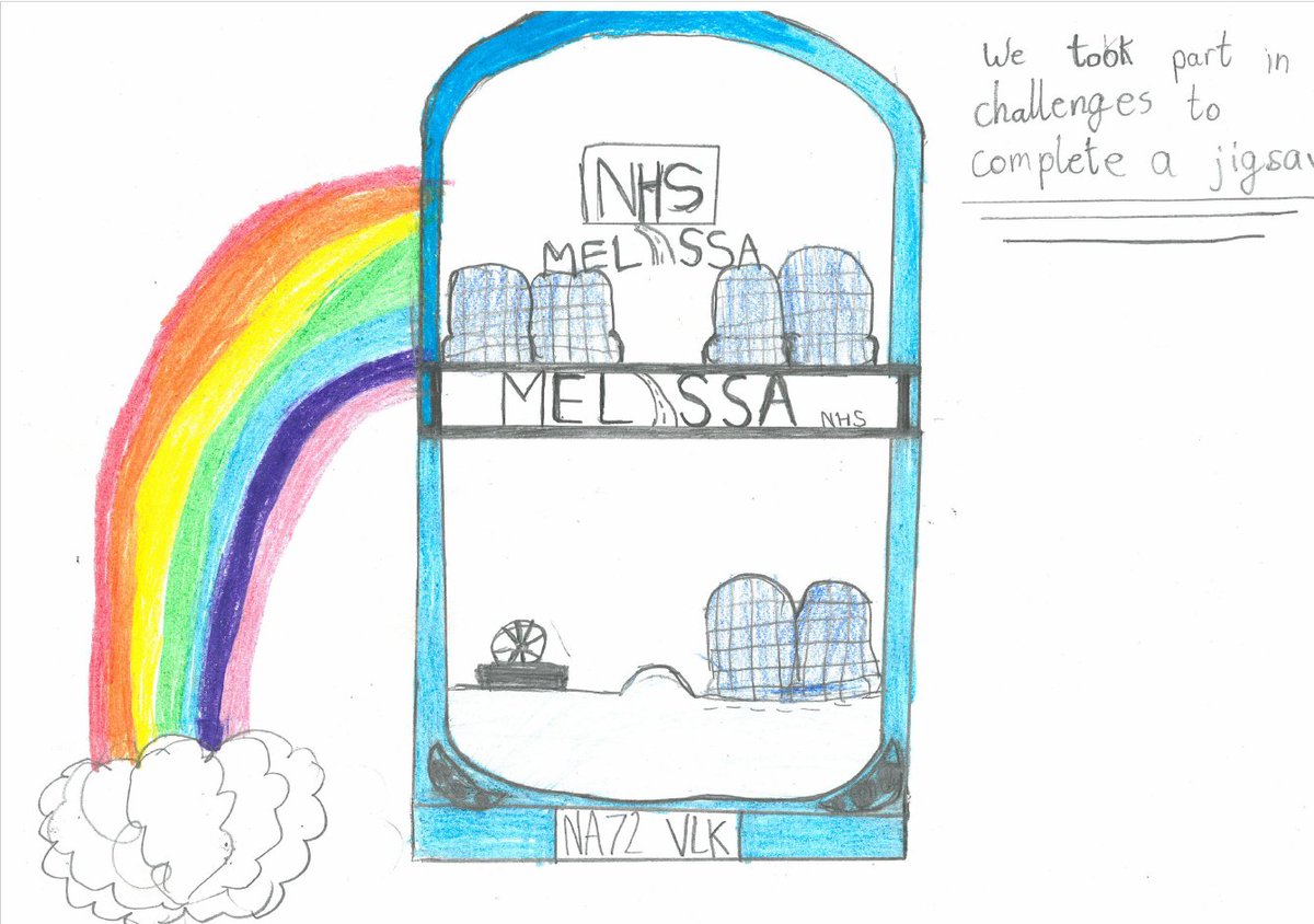 MADEinMelissa's tweet image. THANK YOU, to the pupils from Newbottle Primary Academy, for doing these fantastic drawings of #MELISSA. ❤
#getonboard 🚌