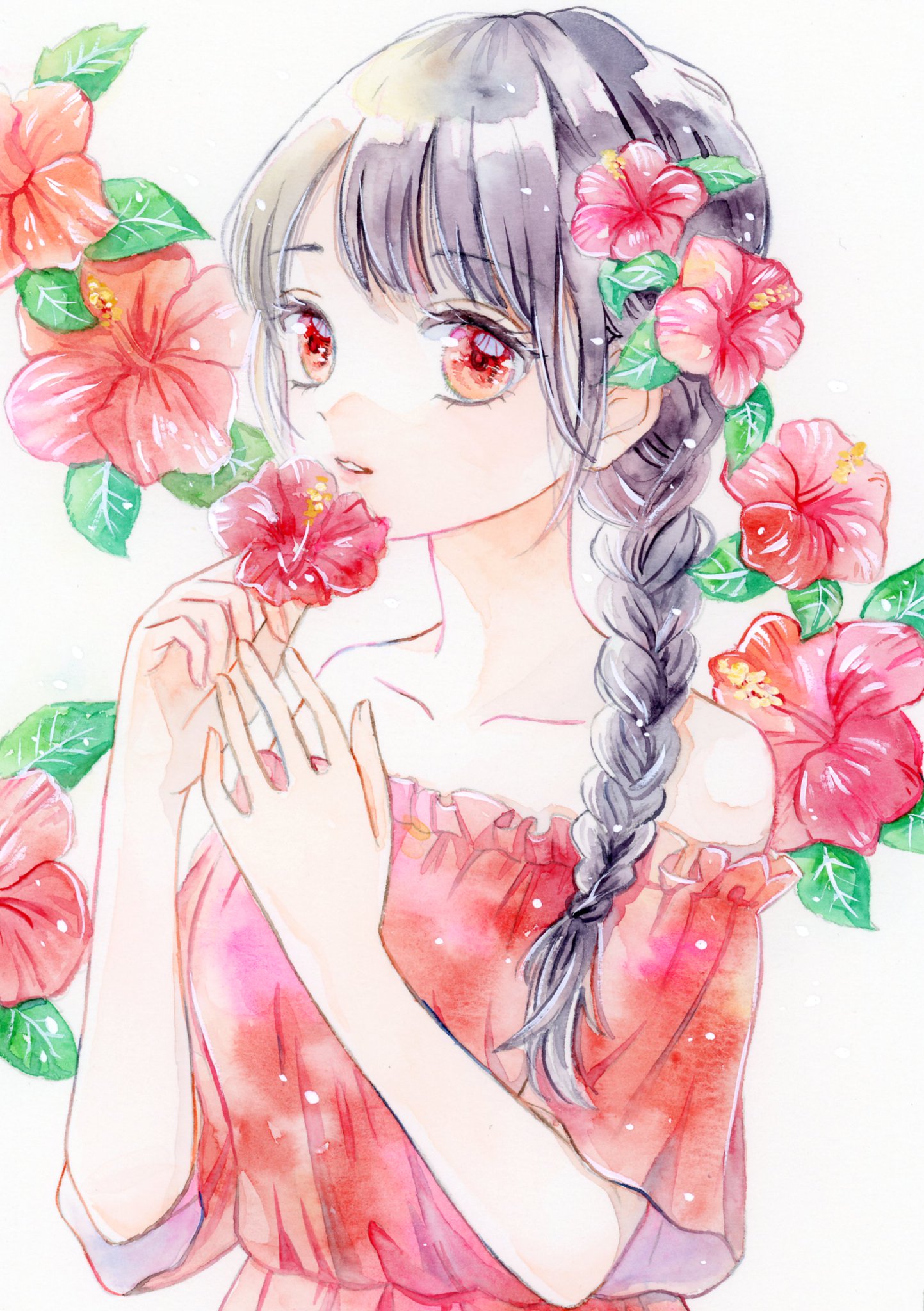 サクライ｜水彩イラスト作家 on X: 