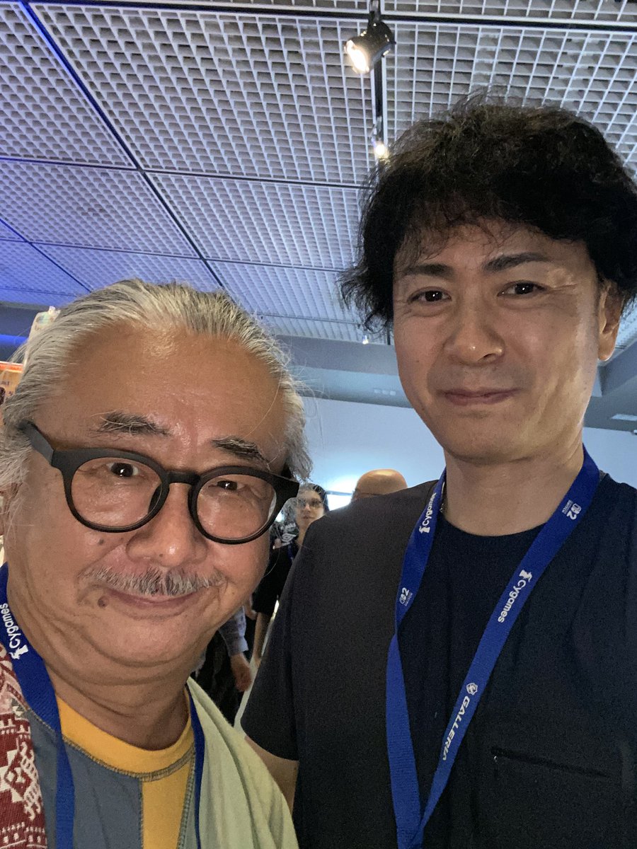 Ran into Uematsu-san at #BitSummit2025 
What a surprise!