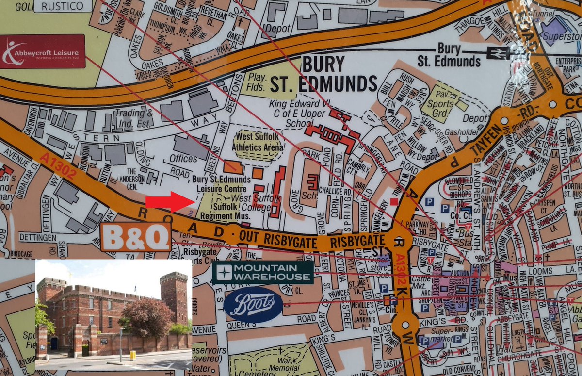 The <a href="/Sk_Regt_Museum/">Suffolk Regt Museum</a> 🏅 in Bury St Edmunds, Suffolk 🏛

• Free entry ✅ 
• Parking ✅ 
• Toilets ✅ 
• Regt Histories &amp; Gazettes ✅ 
• Friendly volunteers ✅
All welcome 👨‍👩‍👧‍👦

#heritage #museum #History #FridayVibes #WW2 #WW1 #LestWeForget