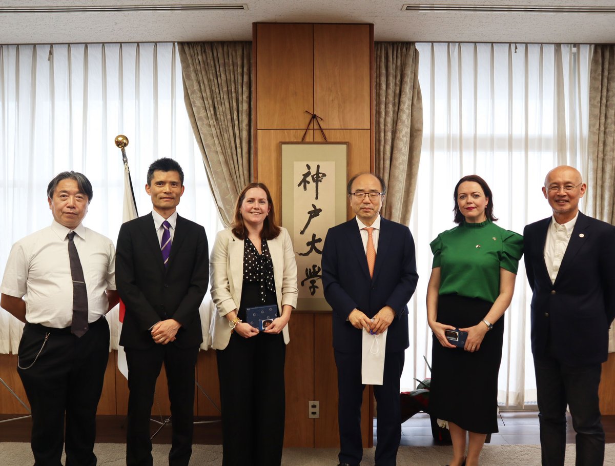 Kobe University (@kobeu_global) on Twitter photo Thank you to the delegation from the University of Queensland <a href="/UQ_News/">UQ News</a> for visiting #KobeU to discuss the potential of an international cooperation agreement. We look forward to further discussions and to developing our cooperative relationship. Thank you to the delegation from the University of Queensland <a href="/UQ_News/">UQ News</a> for visiting #KobeU to discuss the potential of an international cooperation agreement. We look forward to further discussions and to developing our cooperative relationship.