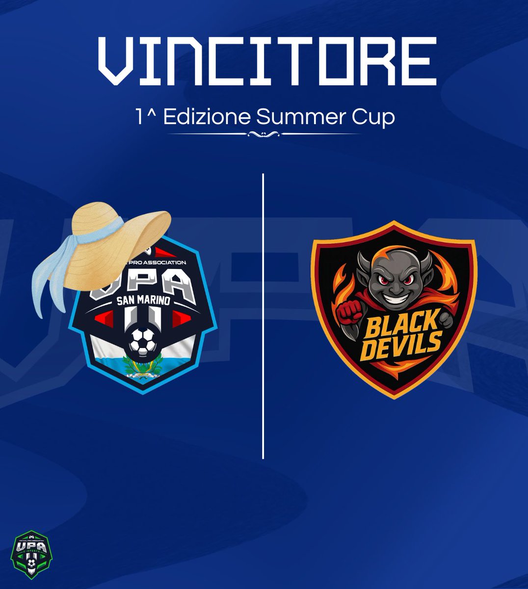 VPA_San_Marino (@vpa_sanmarino) on Twitter photo E sono i <a href="/theblack_devils/">The Black Devils</a> ad aggiudicarsi la prima SUMMER CUP 🏆 targata VPA 🇸🇲 vincendo in finale contro i <a href="/GMBLERS_/">GMBLERS ESPORTS</a>
Il nostro primo evento termina qui ed è stato più che un successo (32 team registrati).
Vi aspettiamo anche al nostro campionato su FC26, info fissate.
🏆🇸🇲 E sono i <a href="/theblack_devils/">The Black Devils</a> ad aggiudicarsi la prima SUMMER CUP 🏆 targata VPA 🇸🇲 vincendo in finale contro i <a href="/GMBLERS_/">GMBLERS ESPORTS</a>
Il nostro primo evento termina qui ed è stato più che un successo (32 team registrati).
Vi aspettiamo anche al nostro campionato su FC26, info fissate.
🏆🇸🇲