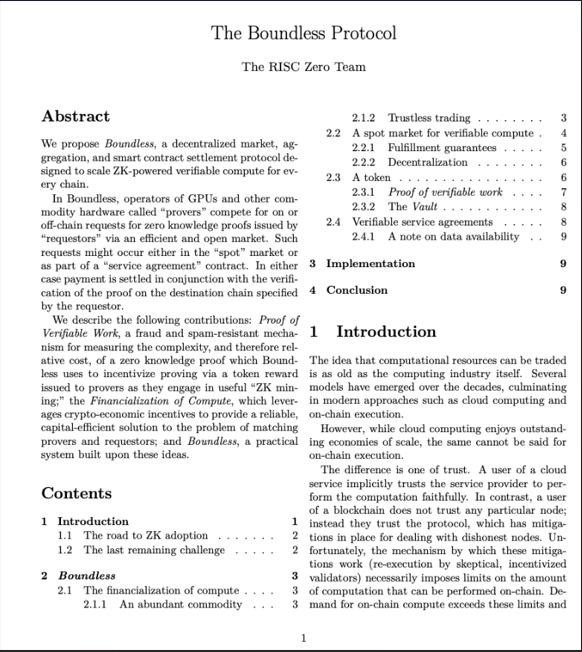 Roy18101984's tweet photo. I have read the @boundless xyz whitepaper. 
Here is proof： https://t.co/mJxIvYVHJN